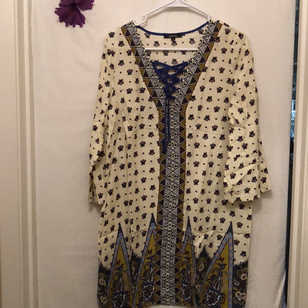 Beautiful cream colored tunic/dress